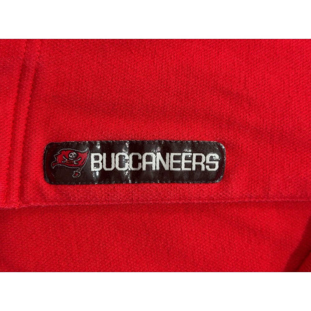 Reebok NFL Tampa Bay Buccaneers PlayDry Red Polo Shirt Mens Large On Field‎